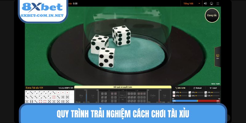 Quy trình trải nghiệm cách chơi tài xỉu