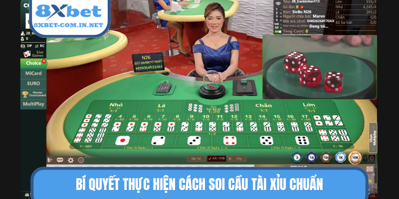 Bí quyết thực hiện cách soi cầu tài xỉu chuẩn