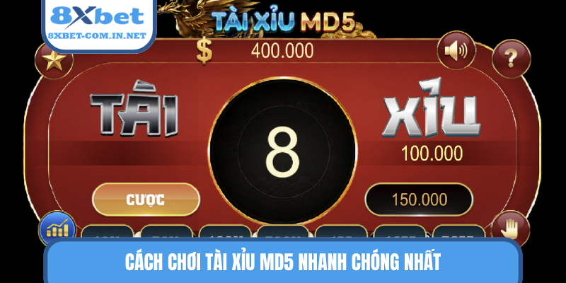 Cách chơi tài xỉu MD5 nhanh chóng nhất