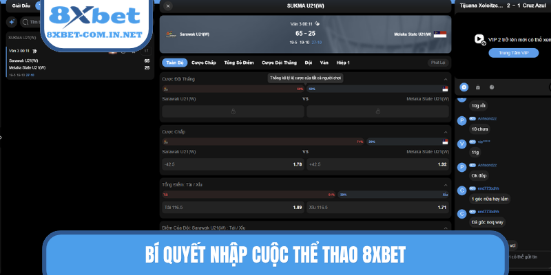 Bí quyết nhập cuộc thể thao 8XBET